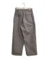 MAISON SPECIAL (メゾンスペシャル) オメガリブピンタックワイドパンツ グレー サイズ:44：3500円