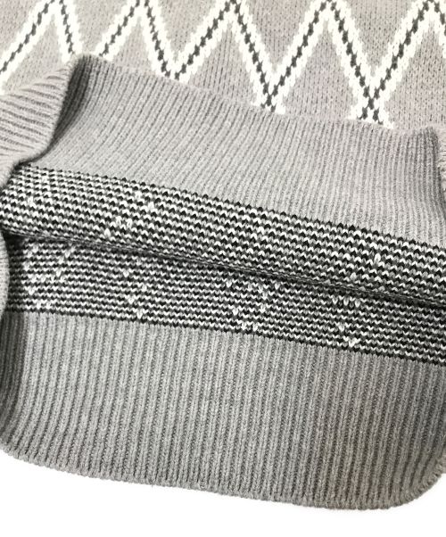 moussy（マウジー）moussy (マウジー) UMBRO (アンブロ) ロゴニット グレー サイズ:FREE 未使用品の古着・服飾アイテム