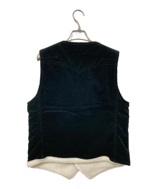 NUMBER (N)INE（ナンバーナイン）NUMBER (N)INE (ナンバーナイン) コーデュロイベスト ブラック サイズ:3の古着・服飾アイテム
