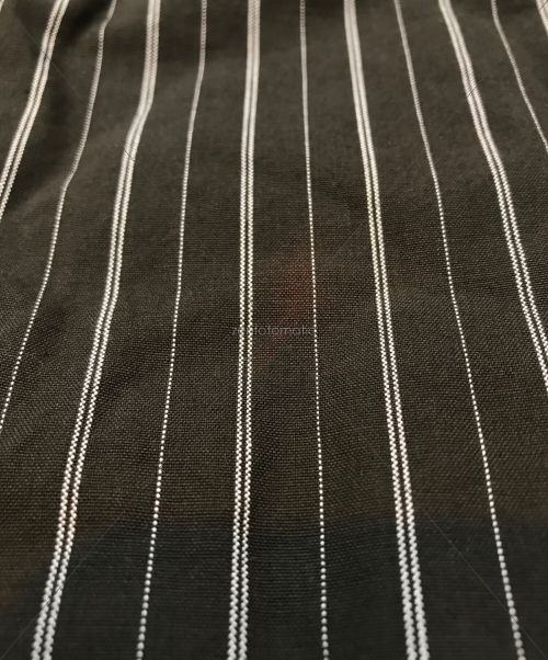 WOOLRICH（ウールリッチ）WOOLRICH (ウールリッチ) ストライプ中綿ジャケット ブラック サイズ:Mの古着・服飾アイテム