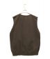 crepuscule (クレプスキュール) wholegarment vest ブラウン サイズ:2：3500円