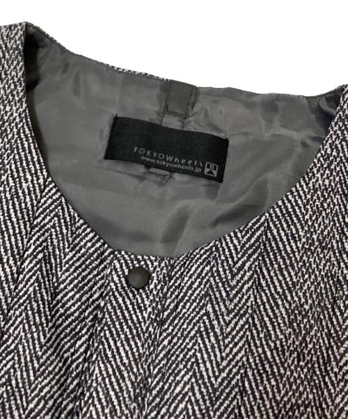 TOKYO WHEELS（トーキョーウィールズ）TOKYO WHEELS (トウキョウウィールズ) ボタンベスト グレー サイズ:Mの古着・服飾アイテム