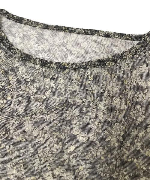 FUMIE=TANAKA（フミエタナカ）FUMIE=TANAKA (フミエタナカ) 総柄ブラウス ブラウン サイズ:下記参照の古着・服飾アイテム