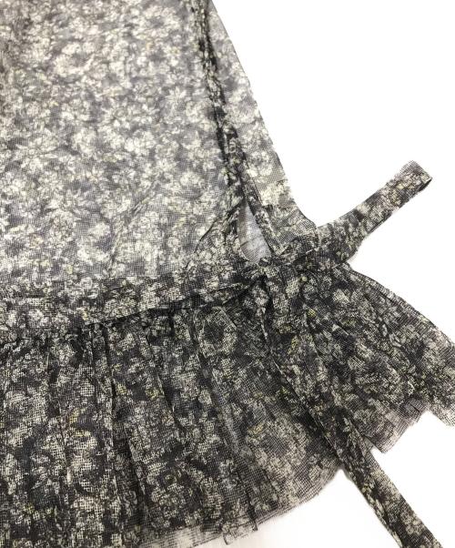 FUMIE=TANAKA（フミエタナカ）FUMIE=TANAKA (フミエタナカ) 総柄ブラウス ブラウン サイズ:下記参照の古着・服飾アイテム