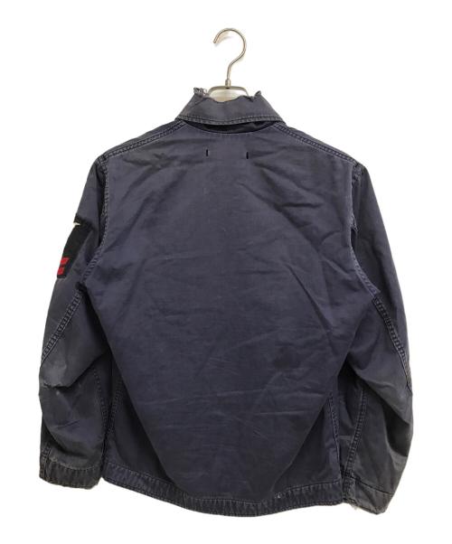 U'S NAVY（ユーエスネイビー）U'S NAVY (ユーエスネイビー) 70's ユーティリティジャケット ネイビー サイズ:36の古着・服飾アイテム
