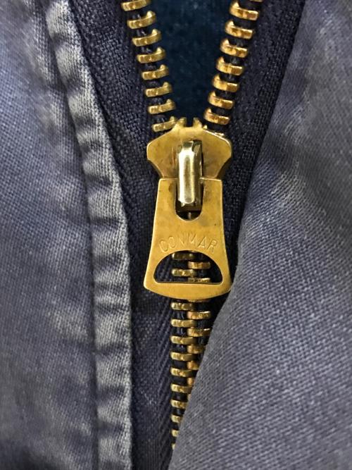 U'S NAVY（ユーエスネイビー）U'S NAVY (ユーエスネイビー) 70's ユーティリティジャケット ネイビー サイズ:36の古着・服飾アイテム