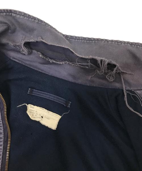 U'S NAVY（ユーエスネイビー）U'S NAVY (ユーエスネイビー) 70's ユーティリティジャケット ネイビー サイズ:36の古着・服飾アイテム