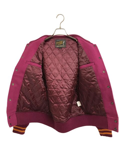 Hysteric Glamour（ヒステリックグラマー）Hysteric Glamour (ヒステリックグラマー) ロゴスタジャン ピンク サイズ:Ｍの古着・服飾アイテム