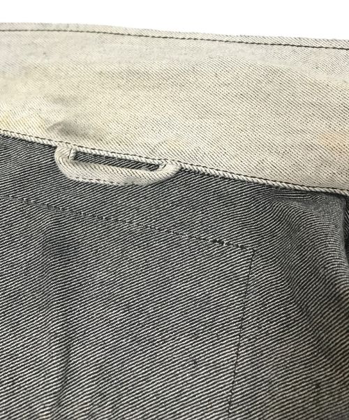 DIESEL（ディーゼル）DIESEL (ディーゼル) バックパッチデザインデニムジャケット グレー サイズ:Sの古着・服飾アイテム