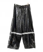 GALFYガルフィー）の古着「久々賛否両論ナイロンパンツ」｜ブラック