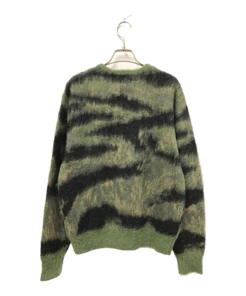 BEAMS（ビームス）BEAMS (ビームス) モヘア混ニット グリーン サイズ:Sの古着・服飾アイテム