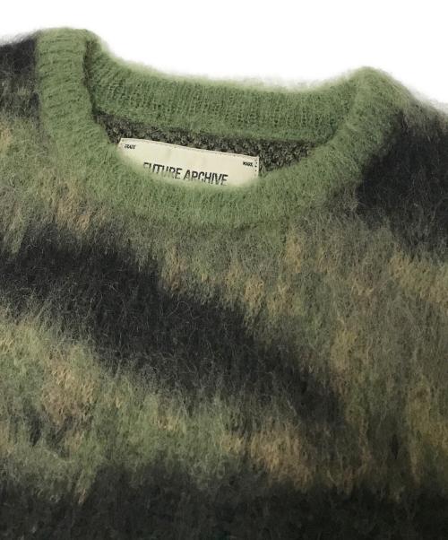 BEAMS（ビームス）BEAMS (ビームス) モヘア混ニット グリーン サイズ:Sの古着・服飾アイテム