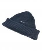 DESCENDANTディセンダント）の古着「ニット帽」｜ネイビー