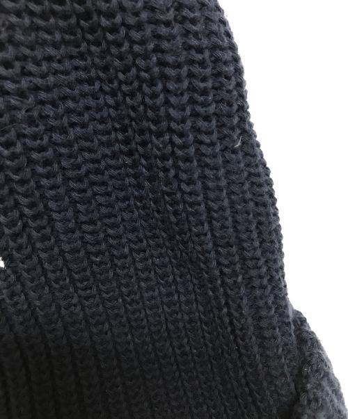 DESCENDANT（ディセンダント）DESCENDANT (ディセンダント) ニット帽 ネイビー サイズ:下記参照の古着・服飾アイテム