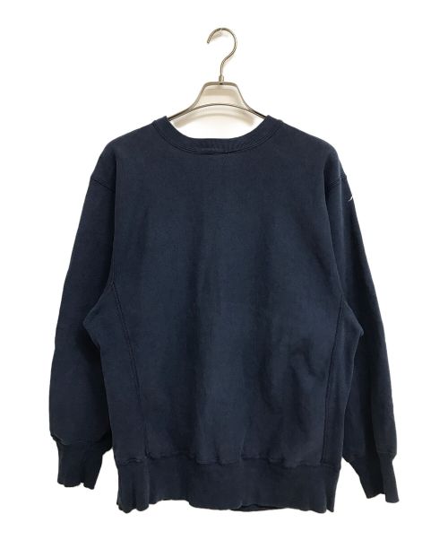 Champion REVERSE WEAVE（チャンピオン リバース ウィーブ）Champion REVERSE WEAVE (チャンピオン リバース ウィーブ) 80sカレッジロゴスウェット ネイビー サイズ:XLの古着・服飾アイテム