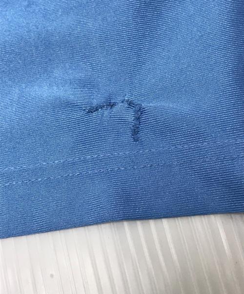 NIKE（ナイキ）NIKE (ナイキ) ハーフスナップゲームシャツ ブルー×ホワイト サイズ:Lの古着・服飾アイテム