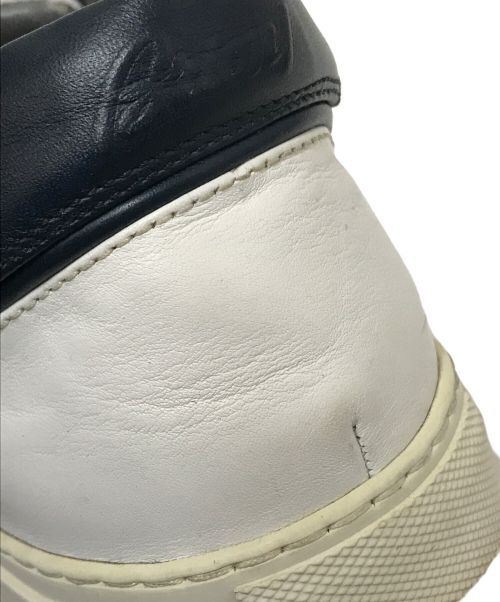 BRIONI（ブリオーニ）BRIONI (ブリオーニ) レザースニーカー ホワイト サイズ:US:8の古着・服飾アイテム