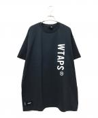 WTAPSダブルタップス）の古着「SIGN/SS/COTTON」｜ブラック