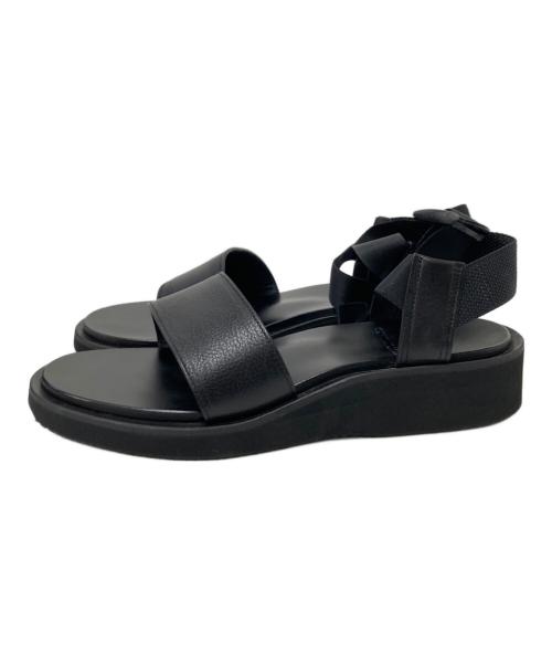 FOOTWORKS（フットワークス）FOOTWORKS (フットワークス) Leather Sandal ブラック サイズ:25の古着・服飾アイテム