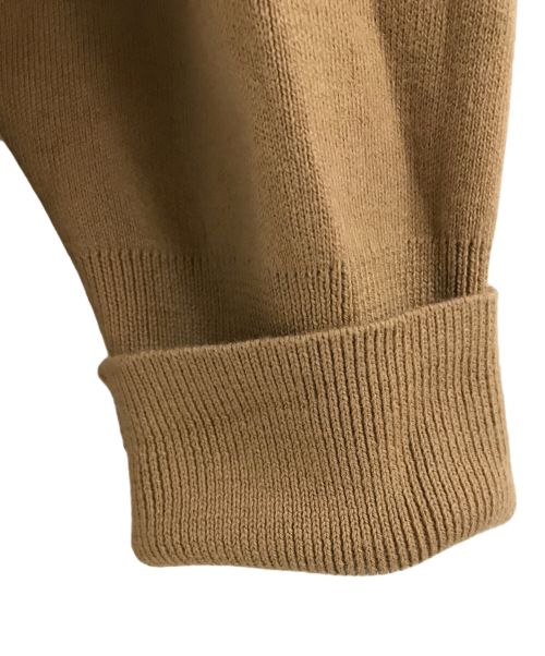 CABAN（キャバン）CABAN (キャバン) コットンカシミヤ ハイネックワンピース ブラウン サイズ:Sの古着・服飾アイテム