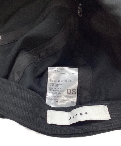 jieda（ジエダ）jieda (ジエダ) J LOGO CAP ブラックの古着・服飾アイテム