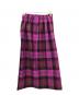 Hampstead (ハムステッド) O'NEIL OF DUBLIN (オニールオブダブリン) WRAP PENCIL TIE-STRING SKIRT ピンク サイズ:US:8 未使用品：10000円