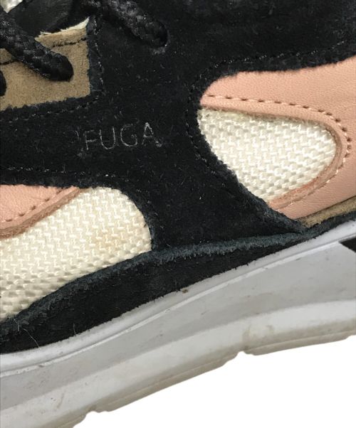 D.A.T.E.（デイト）D.A.T.E. (デイト) 別注ダットスニーカー ホワイト×ブラック サイズ:23.5㎝の古着・服飾アイテム