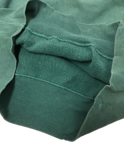 Champion REVERSE WEAVE（チャンピオン リバース ウィーブ）Champion REVERSE WEAVE (チャンピオン リバース ウィーブ) 90's目ありクルーネックスウェット グリーン サイズ:XXLの古着・服飾アイテム