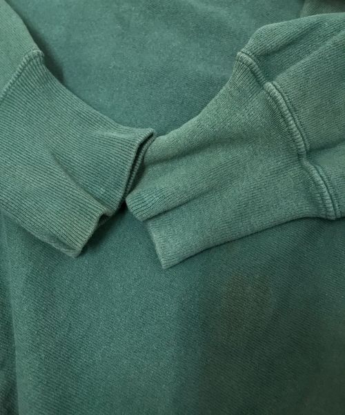Champion REVERSE WEAVE（チャンピオン リバース ウィーブ）Champion REVERSE WEAVE (チャンピオン リバース ウィーブ) 90's目ありクルーネックスウェット グリーン サイズ:XXLの古着・服飾アイテム