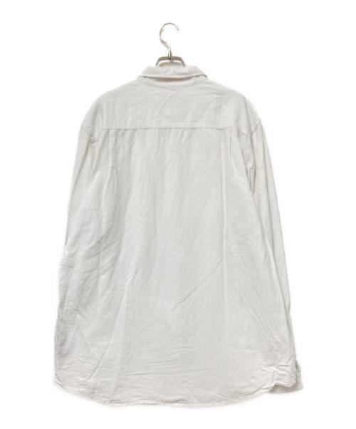 GUESS（ゲス）GUESS (ゲス) 90‘Sリネンシャツ ホワイト サイズ:Lの古着・服飾アイテム
