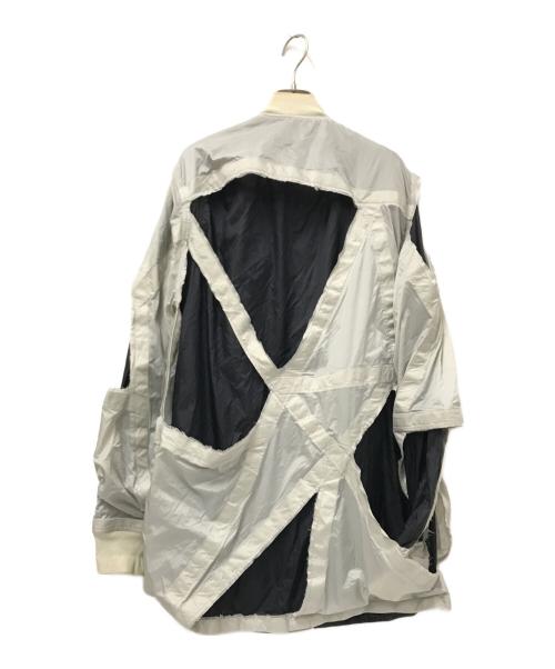 RICK OWENS（リックオウエンス）RICK OWENS (リックオウエンス) 19SSカットアウトフライトジャケット ベージュ サイズ:36の古着・服飾アイテム