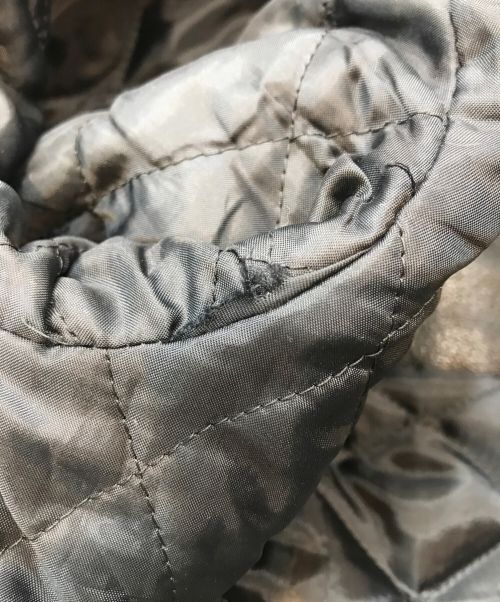 ANNDIRK IZM（アンダーク イズム）ANNDIRK IZM (アンダーク イズム) ストライプダブルライダースジャケット ブラック サイズ:下記参照の古着・服飾アイテム