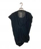 RICK OWENSリックオウエンス）の古着「DOUBLE DYRAN T」｜ブラック