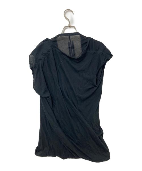 RICK OWENS（リックオウエンス）RICK OWENS (リックオウエンス) DOUBLE DYRAN T ブラック サイズ:Sの古着・服飾アイテム