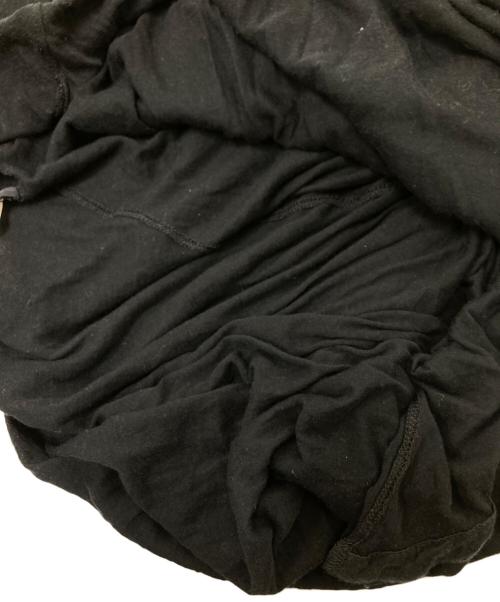RICK OWENS（リックオウエンス）RICK OWENS (リックオウエンス) DOUBLE DYRAN T ブラック サイズ:Sの古着・服飾アイテム