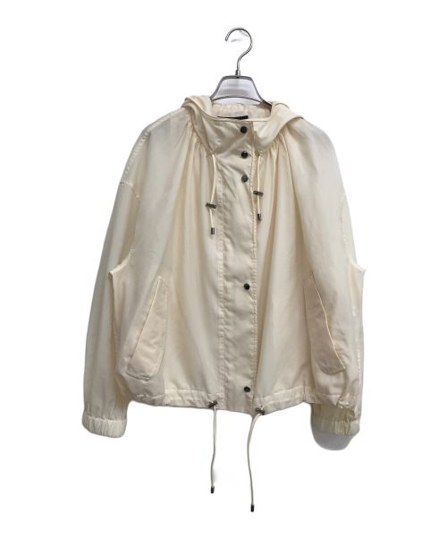 icB（アイシービー）icB (アイシービー) シアーマウンテンパーカー アイボリー サイズ:9の古着・服飾アイテム