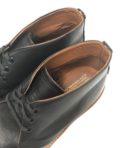 COVE SHOE COMAPNY（コーヴシューカンパニー）COVE SHOE COMAPNY (コーヴシューカンパニー) チャッカーブーツ ブラック サイズ:8Eの古着・服飾アイテム