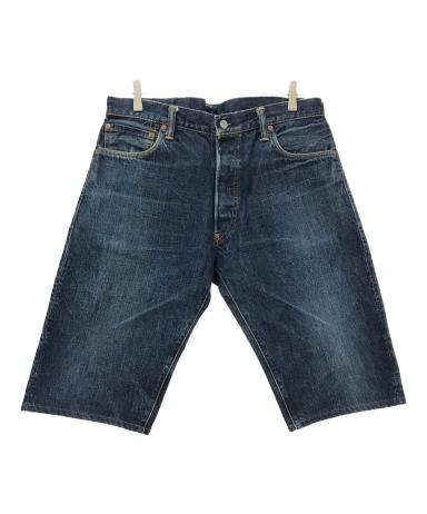中古・古着通販】EVISU (エビス) デニムハーフパンツ インディゴ  