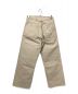 DESCENDANT (ディセンダント) WORK TROUSERS UNSAIORI raregem ベージュ サイズ:下記参照：13000円