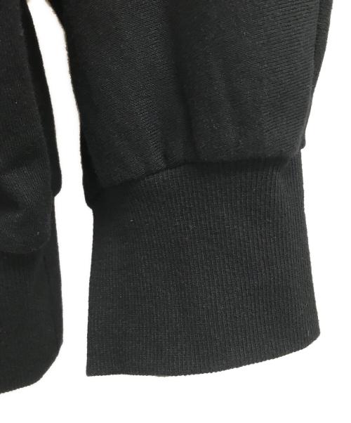 GROUND Y（グラウンドワイ）GROUND Y (グラウンドワイ) MINI PILE LINING INVERTED V PARKA ブラック サイズ:3の古着・服飾アイテム