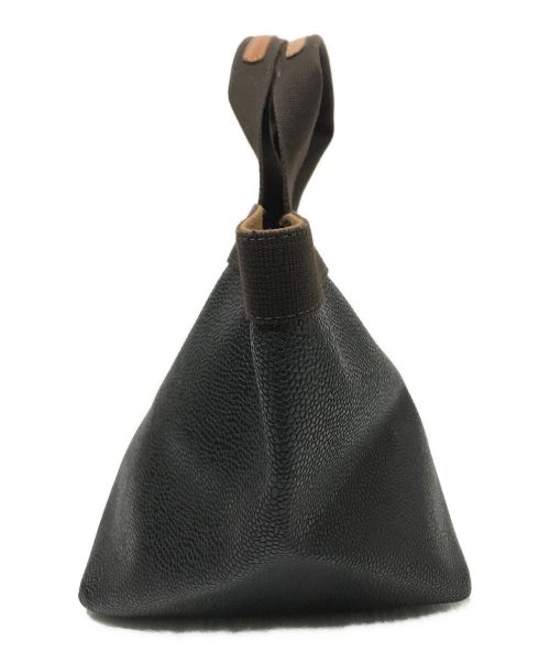 Herve Chapelier（エルベシャプリエ）Herve Chapelier (エルベシャプリエ) 船形レザートートバック707GP ノワールの古着・服飾アイテム