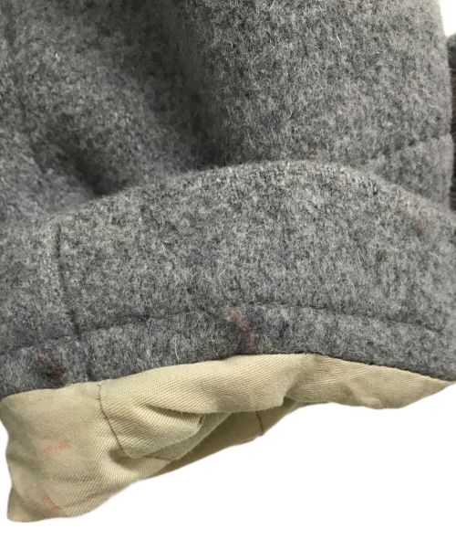 TOMORROW LAND（トゥモローランド）TOMORROW LAND (トゥモローランド) GLOVER ALL (グローバーオール) ロングダッフルコート グレー サイズ:36の古着・服飾アイテム
