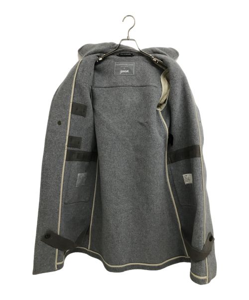 TOMORROW LAND（トゥモローランド）TOMORROW LAND (トゥモローランド) GLOVER ALL (グローバーオール) ロングダッフルコート グレー サイズ:36の古着・服飾アイテム