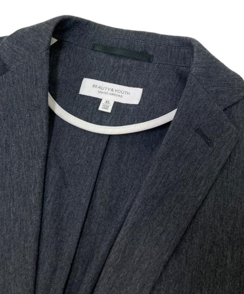 BEAUTY&YOUTH（ビューティーアンドユース）BEAUTY&YOUTH (ビューティーアンドユース) BY COOLMAX 2B ジャケット グレー サイズ:XLの古着・服飾アイテム