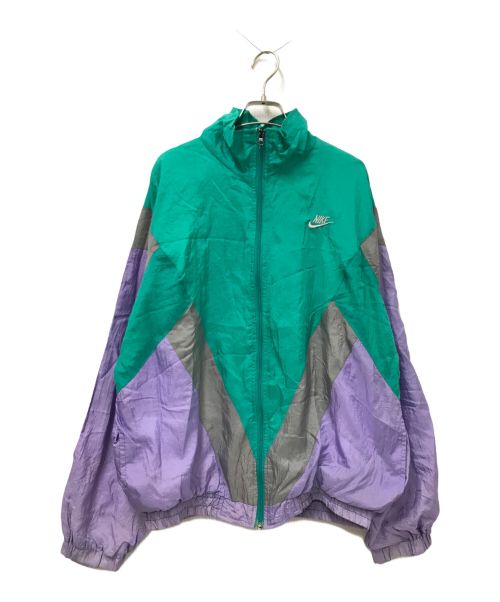NIKE（ナイキ）NIKE (ナイキ) 90'sナイロンジャケット グリーン サイズ:XLの古着・服飾アイテム