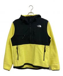 THE NORTH FACE（ザ ノース フェイス）の古着「アノラックフリースプルオーバー」｜ブラック×イエロー