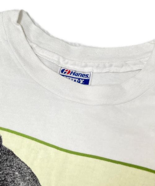 Hanes（ヘインズ）Hanes (ヘインズ) 80‘SプリントTシャツ ホワイト サイズ:XLの古着・服飾アイテム