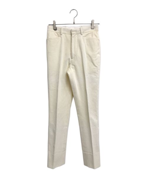 BERNARD ZINS（ベルナール ザンス）BERNARD ZINS (ベルナール ザンス) コーデュロイパンツ ホワイト サイズ:26の古着・服飾アイテム