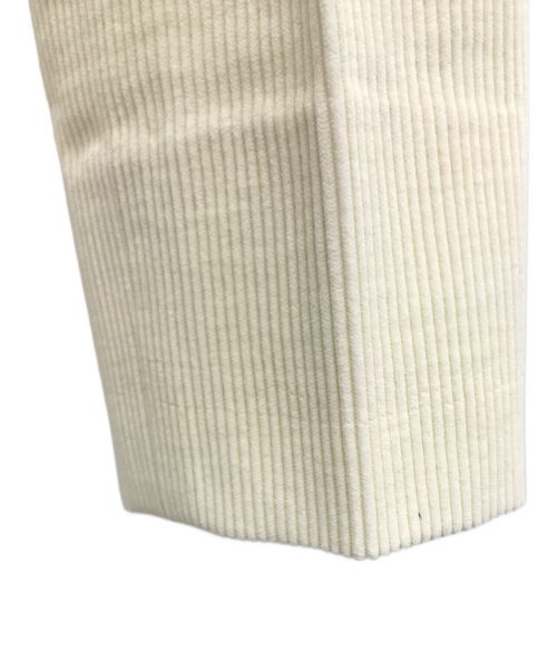 BERNARD ZINS（ベルナール ザンス）BERNARD ZINS (ベルナール ザンス) コーデュロイパンツ ホワイト サイズ:26の古着・服飾アイテム