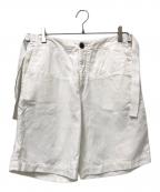 DRIES VAN NOTENドリスヴァンノッテン）の古着「ハーフパンツ」｜ホワイト